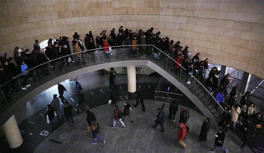 FRANCE-PARIS-STRIKE OVER PENSION REFORM-TRAFFIC