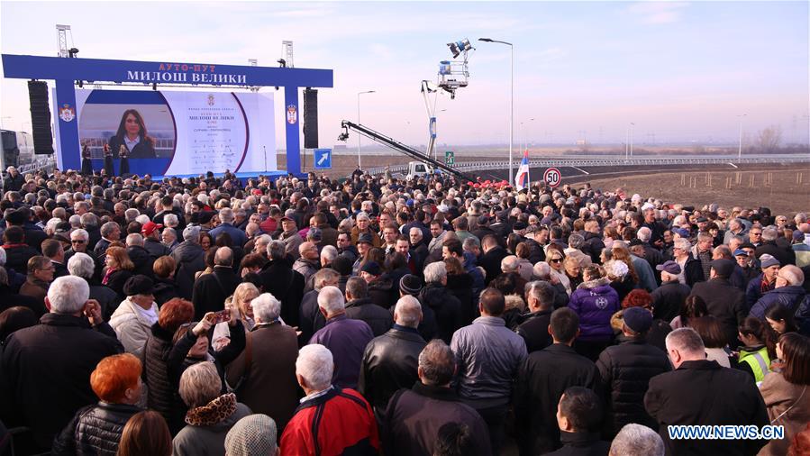 SERBIA-BELGRADE-CHINA-HIGHWAY-OPENING