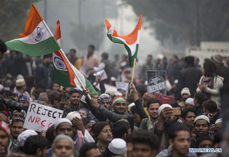 INDIA-NEW CITIZENSHIP LAW-PROTESTS