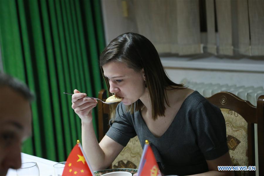 SERBIA-BELGRADE-CHINA-TRADITIONAL CUISINE-SHOW