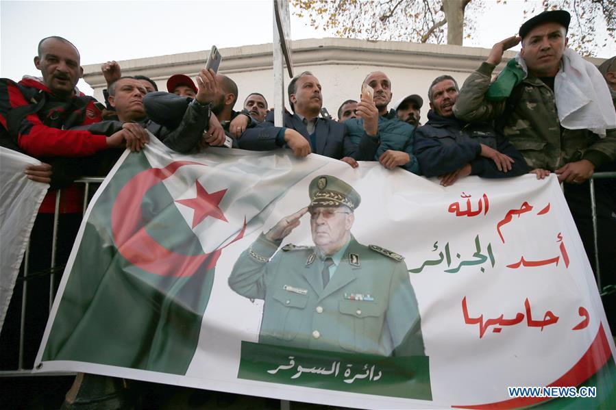 ALGIERIA-ALGIERS-LATE ARMY CHIEF-FUNERAL