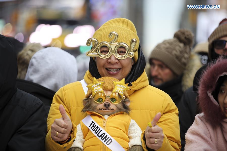 U.S.-NEW YORK-NEW YEAR CELEBRATION