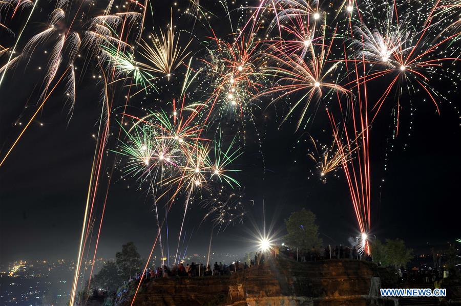 INDONESIA-YOGYAKARTA-NEW YEAR-CELEBRATION