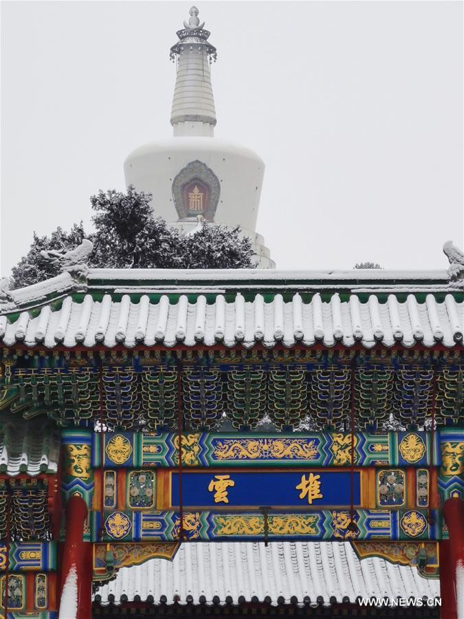 (BeijingCandid)CHINA-BEIJING-WINTER-BEIHAI PARK (CN)