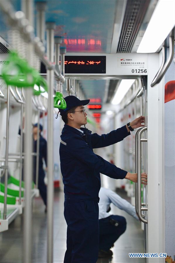 CHINA-GUANGXI-NANNING-NEW YEAR-SUBWAY-OPERATION (CN)