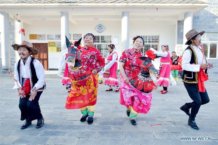 #CHINA-YUNNAN-DALI-CHINESE LUNAR NEW YEAR-GALA-REHEARSAL (CN)