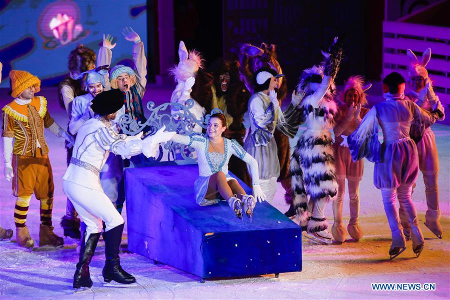 RUSSIA-MOSCOW-ICE BALLET-SNOW WHITE