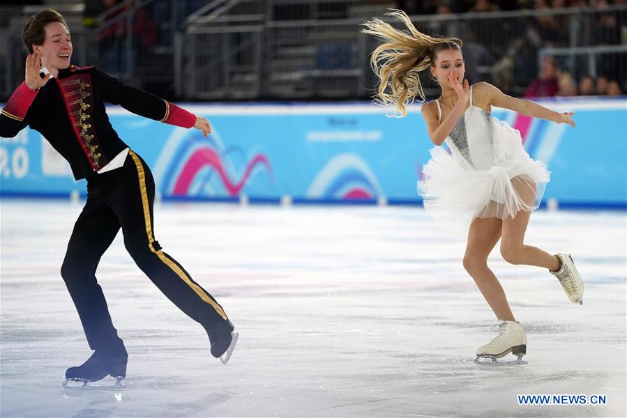 (SP)SWITZERLAND-LAUSANNE-WINTER YOG-FIGURE SKATING-ICE DANCE-FREE DANCE