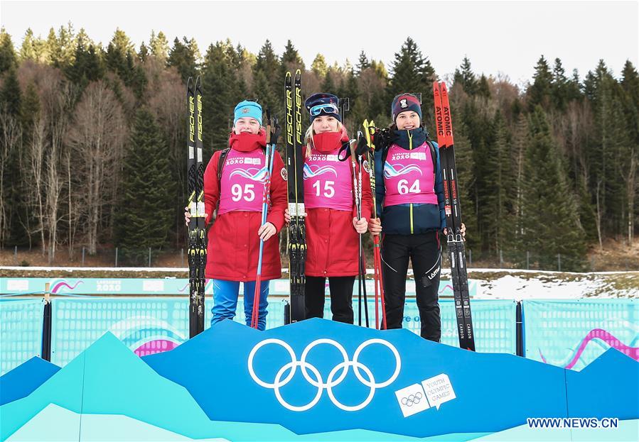 (SP)FRANCE-LES ROUSSES-WINTER YOG-BIATHLON-WOMEN'S 6KM SPRINT