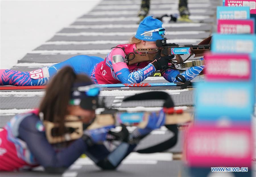 (SP)FRANCE-LES ROUSSES-WINTER YOG-BIATHLON-WOMEN'S 6KM SPRINT