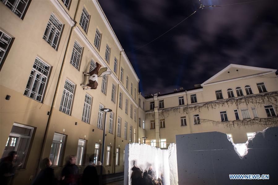 LITHUANIA-VILNIUS-FESTIVAL OF LIGHT