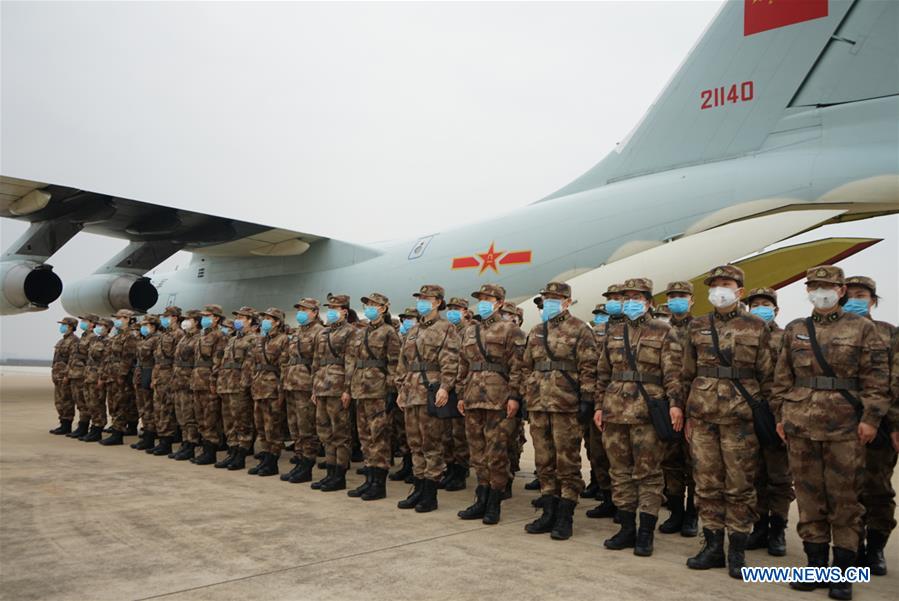 CHINA-MILITARY MEDICAL STAFF-HUBEI-AID  (CN)