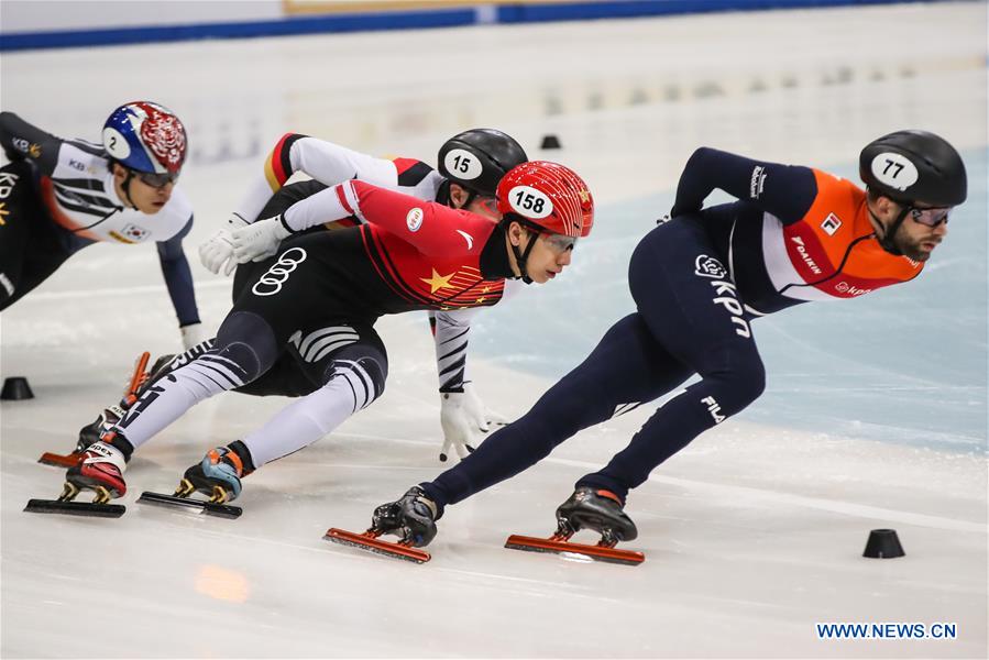 (SP)GERMANY-DRESDEN-ISU WORLD CUP