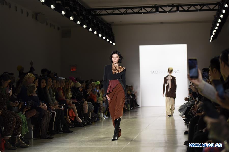 U.S.-NEW YORK-FASHION WEEK-TAORAY WANG