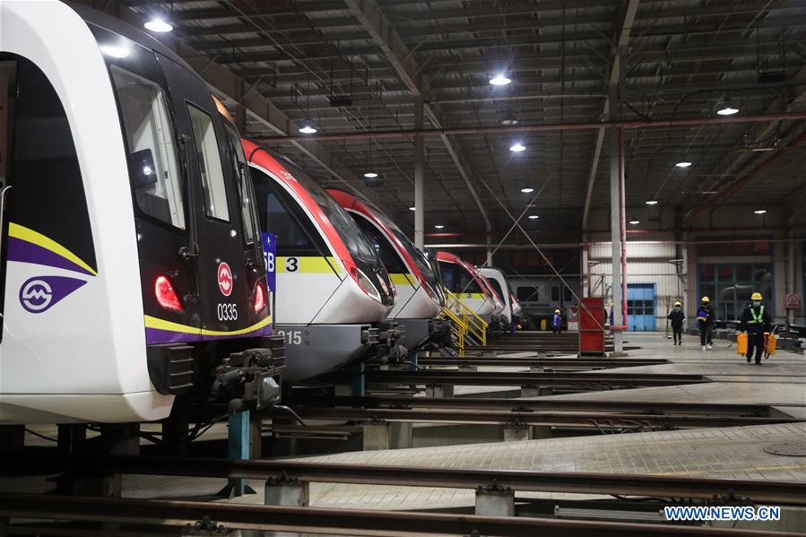 CHINA-SHANGHAI-METRO-DISINFECTION (CN)