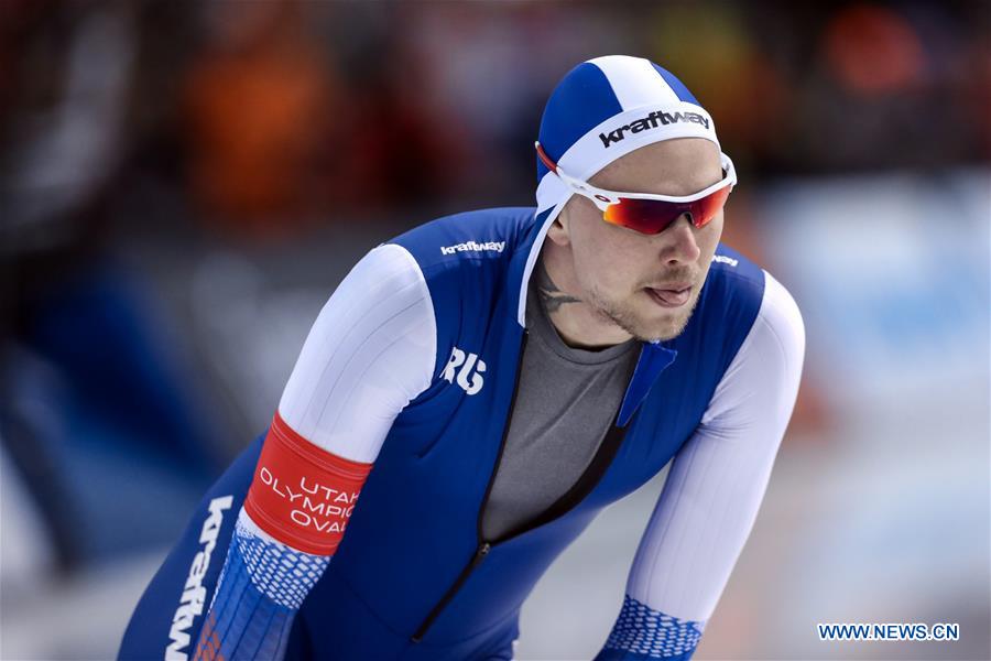 (SP)U.S.-SALT LAKE CITY-ISU-SINGLE DISTANCES SPEED SKATING-WORLD CHAMPIONSHIPS