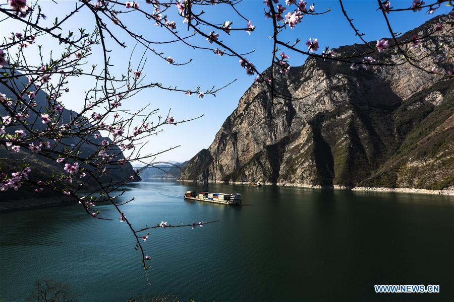 #CHINA-HUBEI-YICHANG-THREE GORGES-SPRING SCENERY (CN)