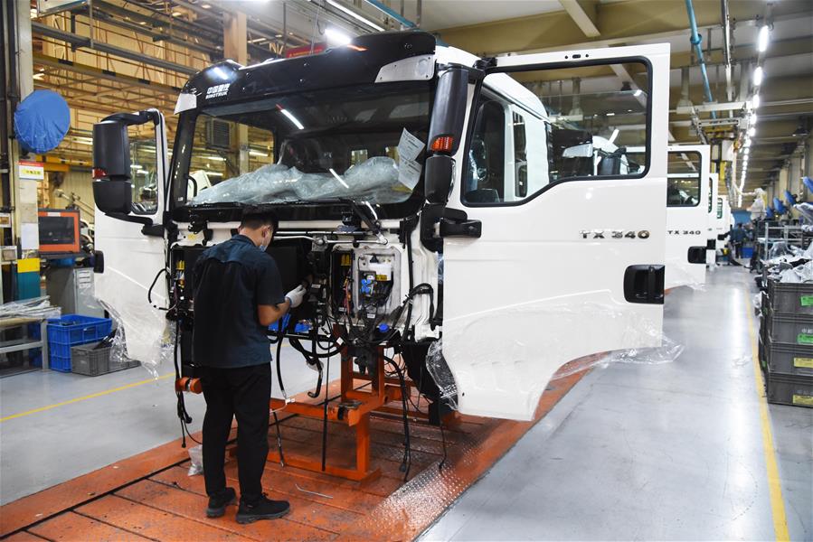 CHINA-SHANDONG-HEAVY-DUTY TRUCKS-PRODUCTION-RESUMPTION(CN)