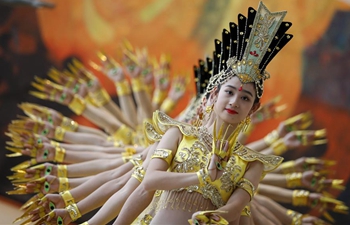 Artists perform Thousand-hand Bodhisattva dance at UN headquarters in New York