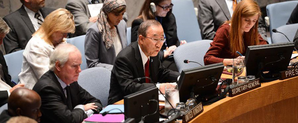 Ebola outbreak threat to int'l peace and security: UN Security Council