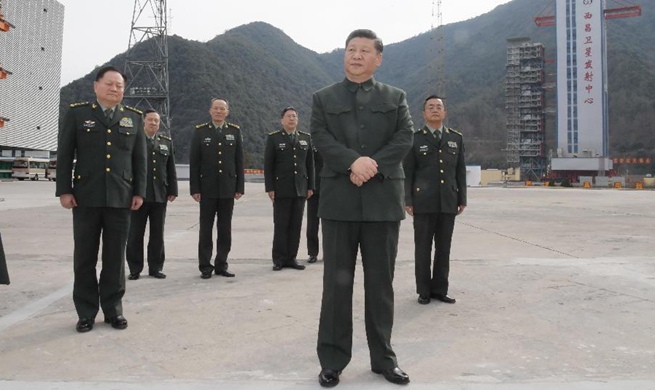 Xi visits BeiDou-3 launch site