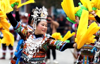 Traditional New Year festival of Miao ethnic group marked in China's Guangxi