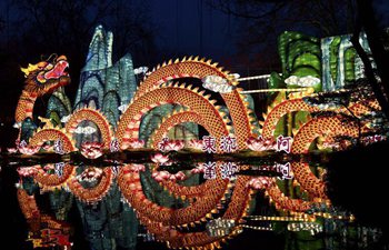 Lanterns and decorations seen in E China for Spring Festival