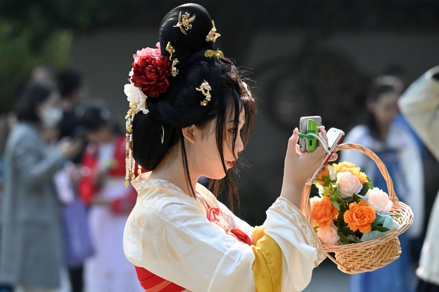 第二届福州西湖花朝节举行