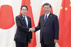 习近平会见日本首相岸田文雄