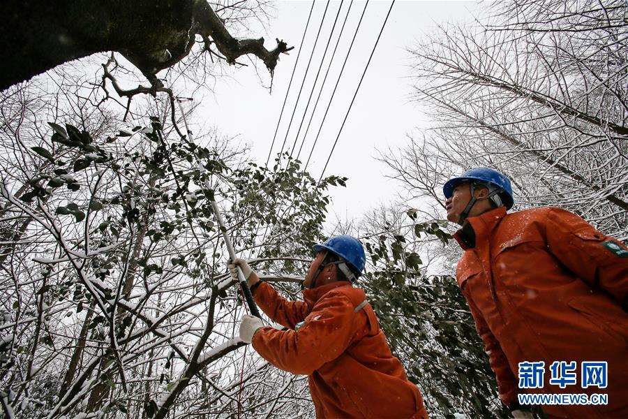 （新华全媒头条）（8）雨雪冰冻中，他们奋力前行——基层党员干群抗击冰雪灾害纪实