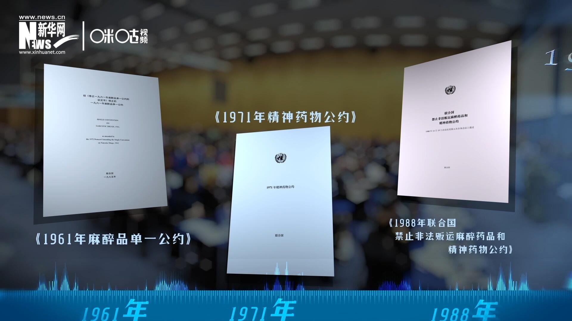 当前国际社会所共同遵循的三大国际禁毒公约，分别在1961年、1971年和1988年 由联合国牵头缔结。