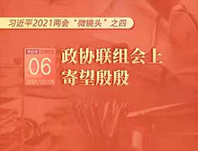 习近平2021两会“微镜头”之四：3月6日 政协联组会上，寄望殷殷