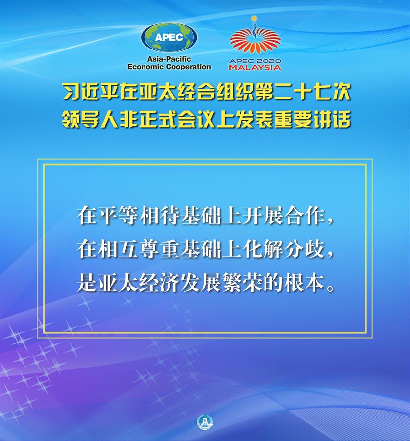 （图表·海报）［外事］习近平出席亚太经合组织第二十七次领导人非正式会议并发表重要讲话（6）