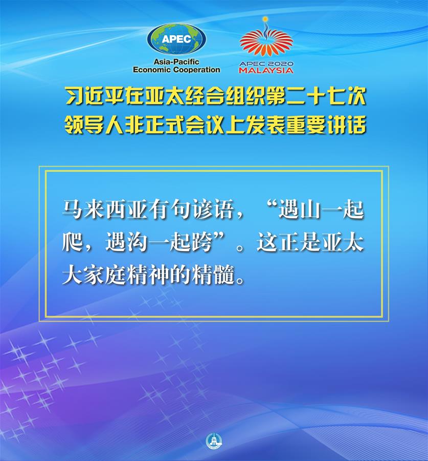 （图表·海报）［外事］习近平出席亚太经合组织第二十七次领导人非正式会议并发表重要讲话（10）